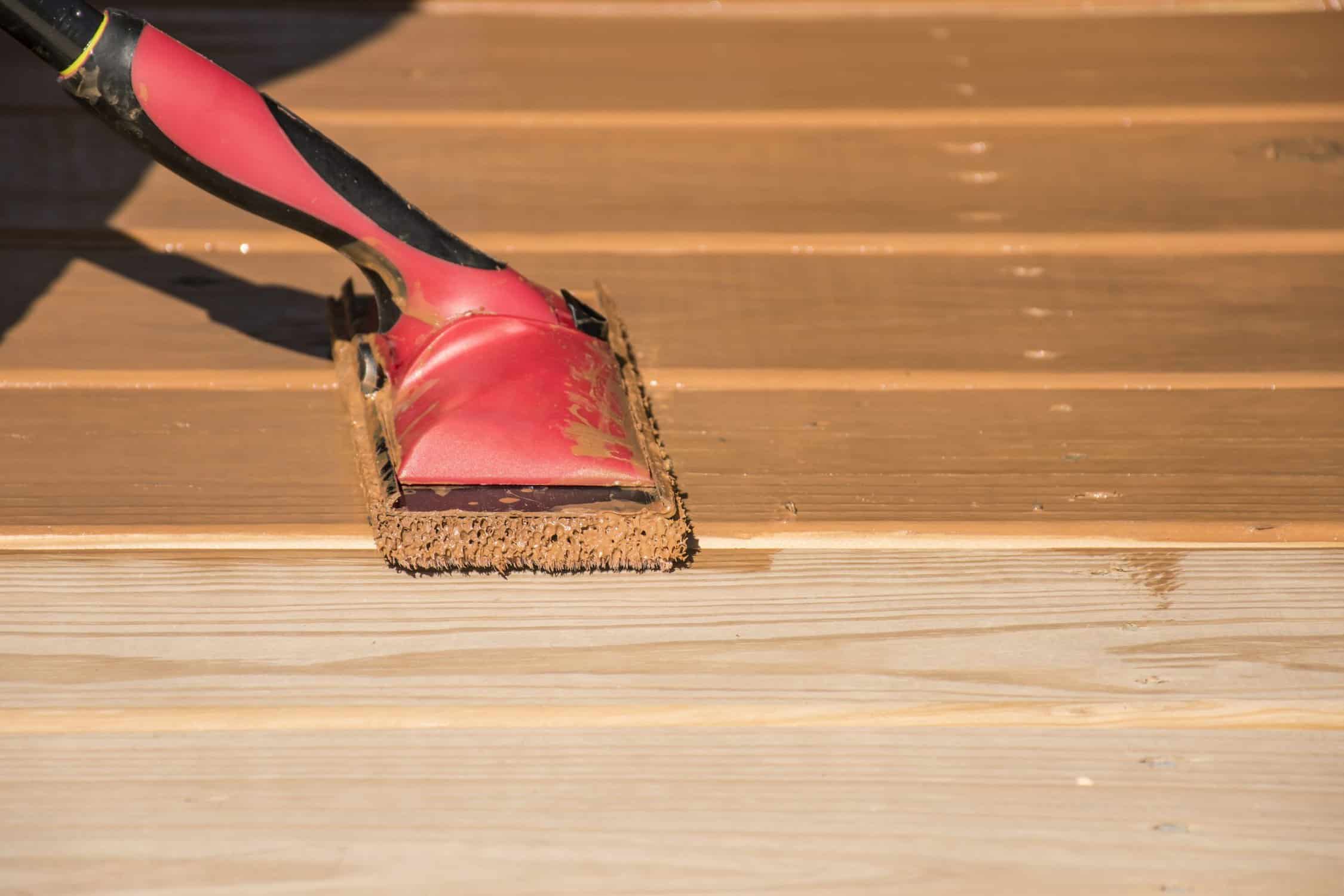 Staining Products for Boat Docks