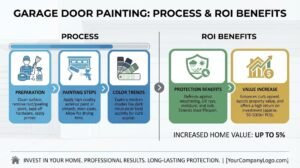 Garage Door Painting Tips, Trends, and ROI