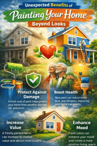 Unexpected Benefits of Painting Your Home Beyond Looks